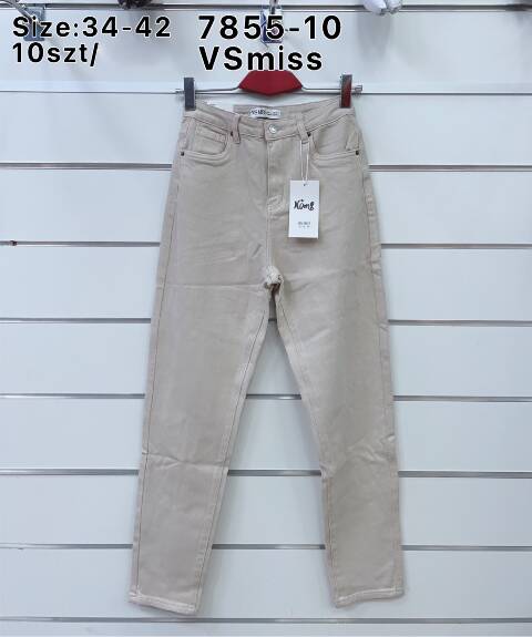 Jeansy damskie 7855-10 1 Kolor 34-42 1