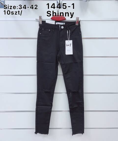Jeansy damskie 1445-1 1 Kolor 34-42 1