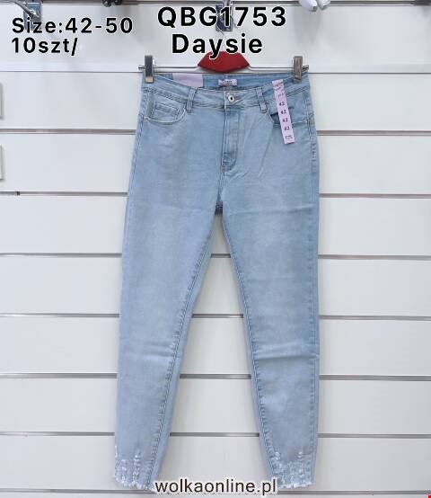 Jeansy damskie QBG1753 1 Kolor 42-50