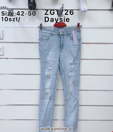 Jeansy damskie ZG1726 1 Kolor 42-50