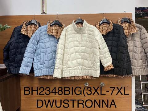 Kurtka wiosena damskie BH2348BIG 1 Kolor 3XL-7XL 1