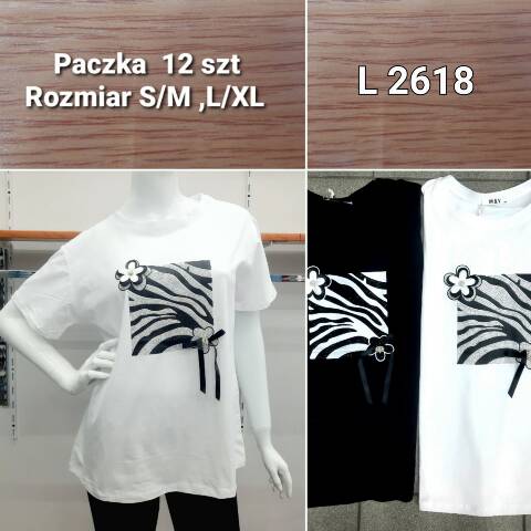 Bluzka damskie L2618 MIx Kolor S/M-L/XL 1