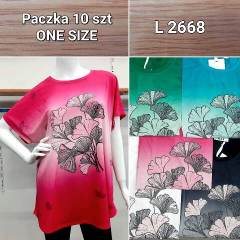 Bluzka damskie L2668 Mix Kolor Standard