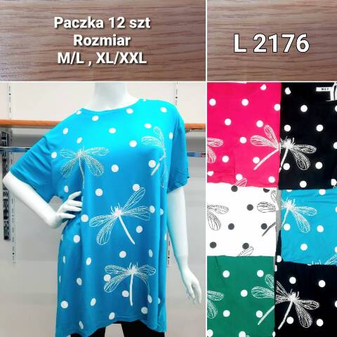 Bluzka damskie L2176 Mix Kolor M/L-XL/2XL 1