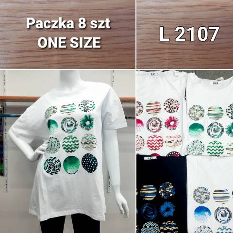 Bluzka damskie L2107 Mix Kolor Standard 1