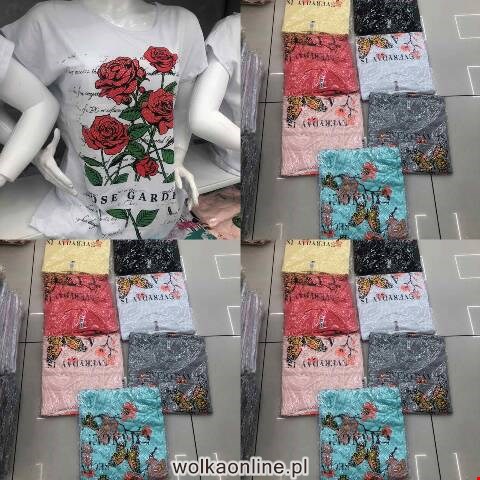 Bluzka damskie 3644 Mix kolor 2XL-4XL