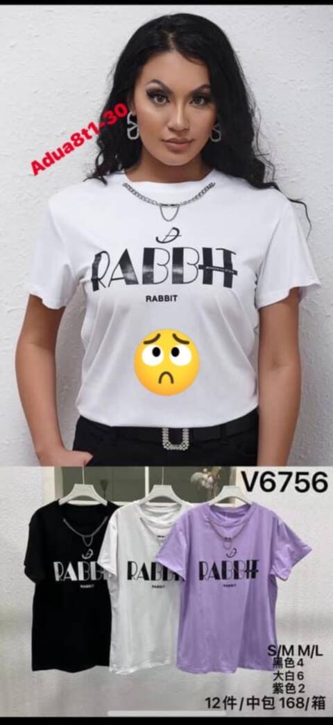 Bluzka damska Tureckie V6756 Mix Kolor S/M-L/XL 1