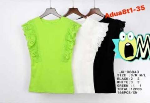 Bluzka damska Tureckie JX-08843 Mix Kolor S/M-L/XL 1