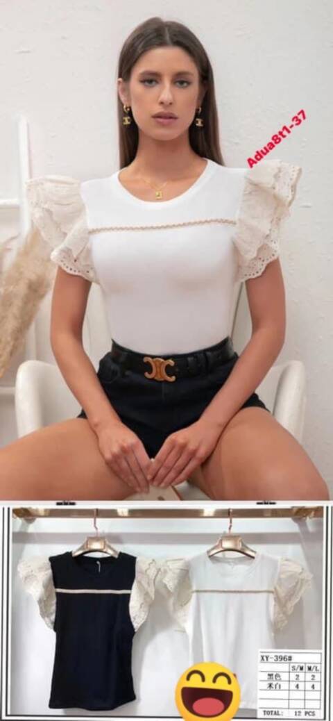 Bluzka damska Tureckie XY-396 Mix Kolor S/M-L/XL 1