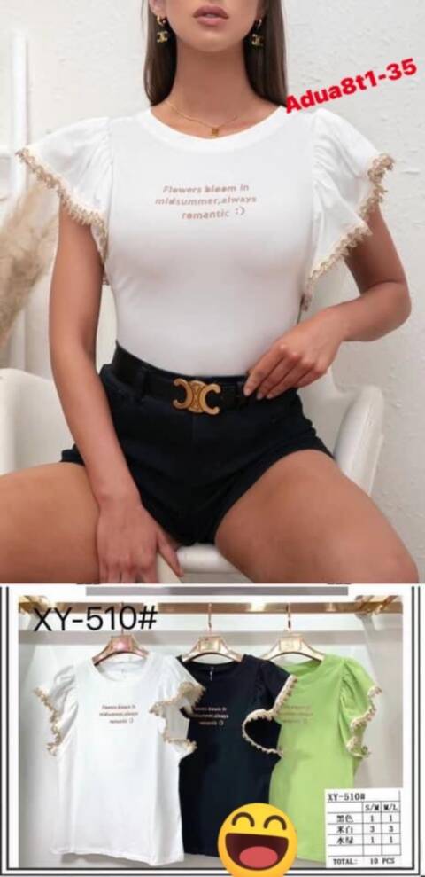 Bluzka damska Tureckie XY-510 Mix Kolor S/M-L/XL 1