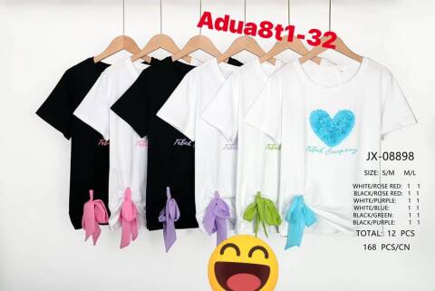 Bluzka damska Tureckie JX-08898 Mix Kolor S/M-L/XL 1