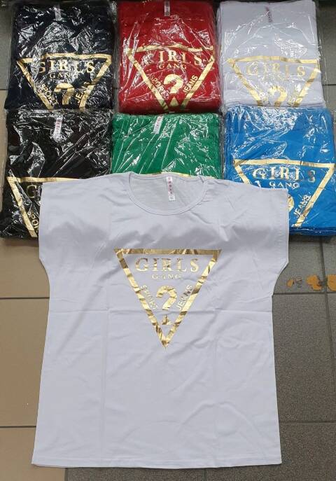 Bluzka damskie 3680 Mix kolor 2XL-4XL 1