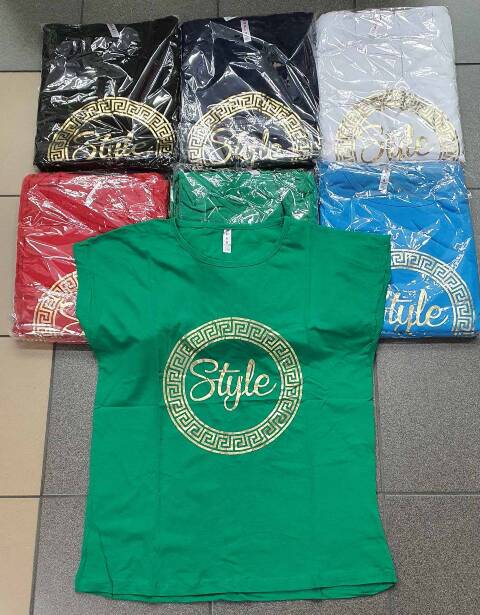 Bluzka damskie 3681 Mix kolor 2XL-4XL