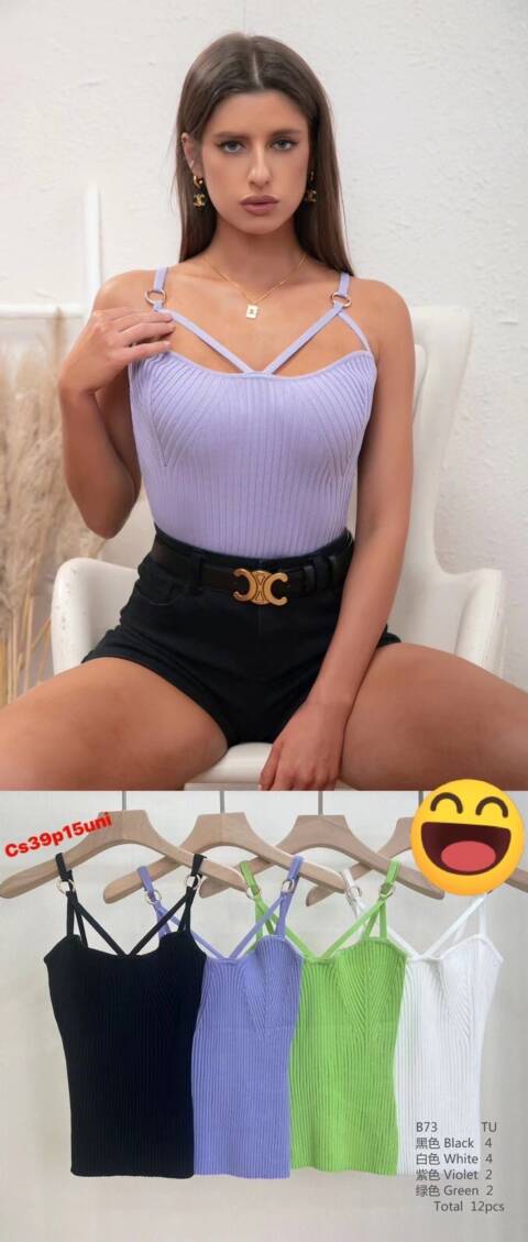 Bluzka damskie 3686 Mix kolor Standard