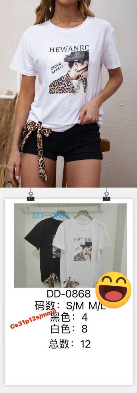 Bluzka damskie DD-0868 Mix kolor S/M-L/XL 1