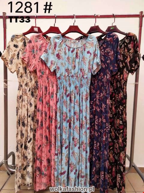 Sukienka damskie 1281 Mix kolor M-2XL 1