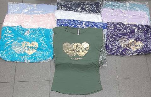 Bluzka damska Tureckie 3698 Mix Kolor M-XL 1