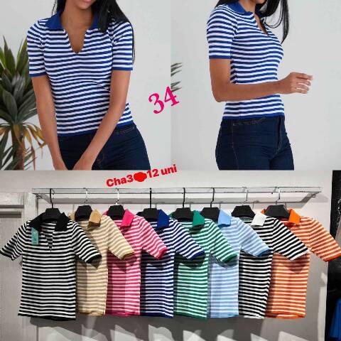 Bluzka damskie 3705 Mix kolor Standard