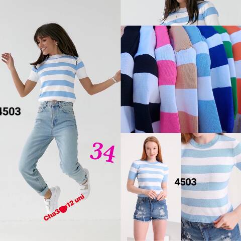 Bluza damskie 4503 Mix kolor Standard