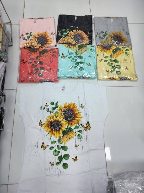 Bluzka damska Tureckie 3709 Mix Kolor 2XL-4XL 1