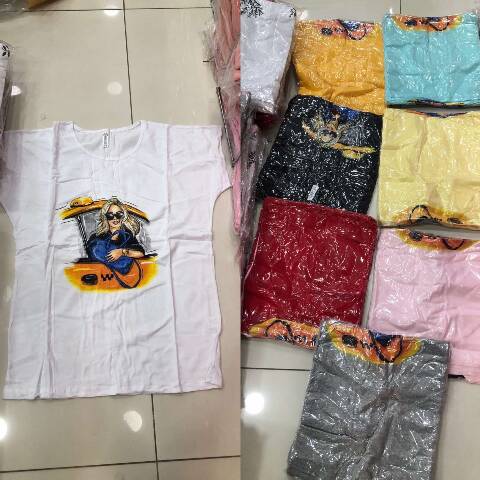 Bluzka damskie 3713 Mix kolor 2XL-4XL 1