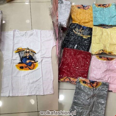 Bluzka damskie 3713 Mix kolor 2XL-4XL 1