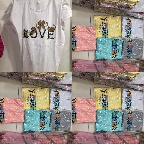 Bluzka damskie 3714 Mix kolor 2XL-4XL 1