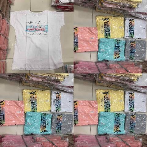 Bluzka damskie 3718 Mix kolor 2XL-4XL