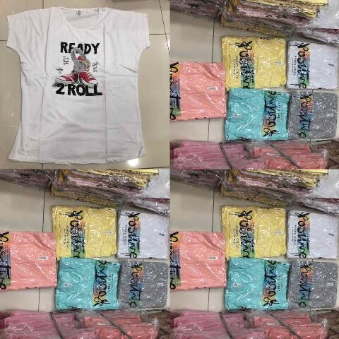 Bluzka damskie 3722 Mix kolor 2XL-4XL 1