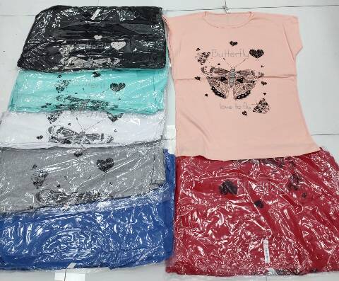 Bluzka damska Tureckie 3722 Mix Kolor 2XL-4XL 1