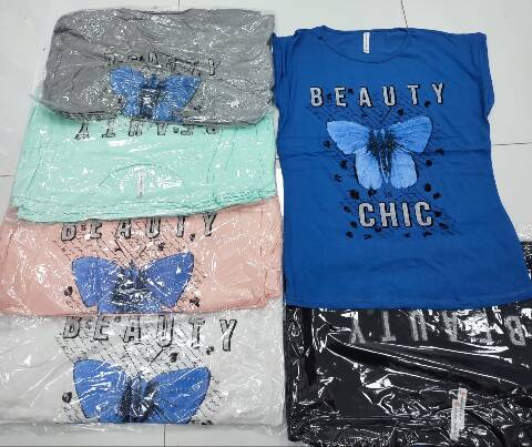 Bluzka damska Tureckie 3724 Mix Kolor 2XL-4XL 1