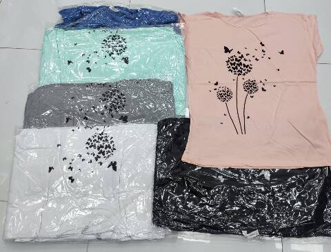 Bluzka damska Tureckie 3725 Mix Kolor 2XL-4XL 1