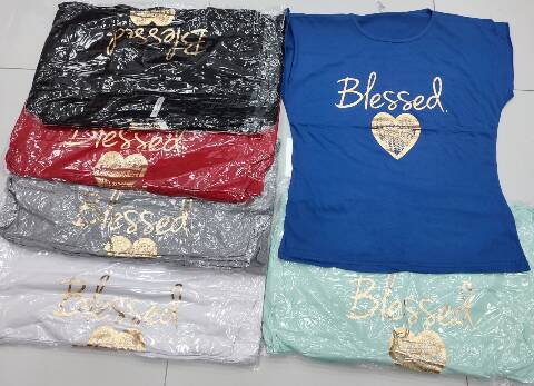 Bluzka damska Tureckie 3729 Mix Kolor 2XL-4XL