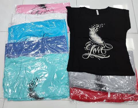 Bluzka damska Tureckie 3730 Mix Kolor 2XL-4XL 1