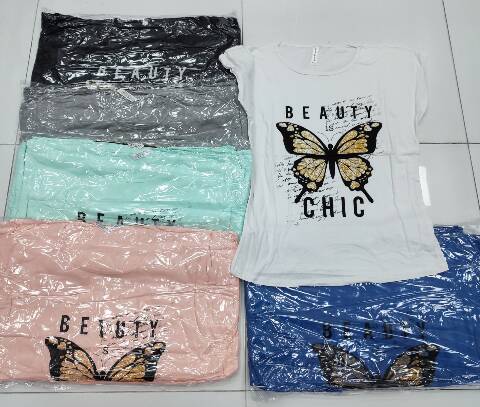 Bluzka damska Tureckie 3731 Mix Kolor 2XL-4XL 1