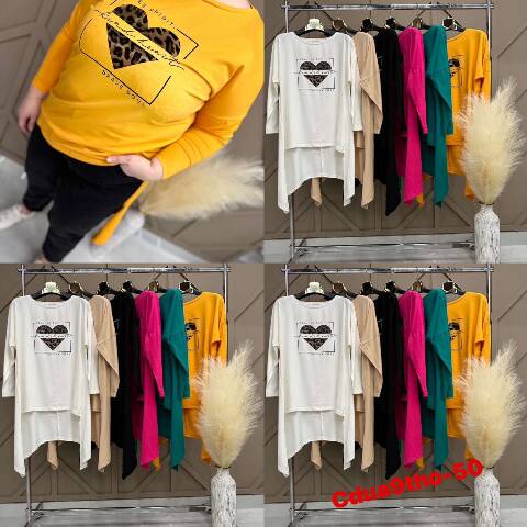 Bluzka damska Tureckie 3748 Mix Kolor S-XL