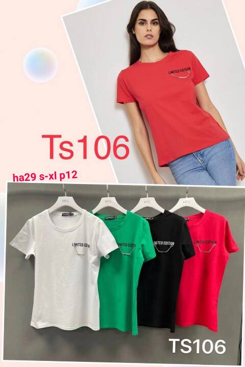 Bluzka damska Tureckie TS106 Mix Kolor S-XL