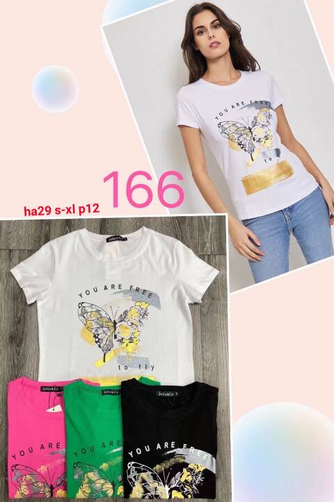 Bluzka damska Tureckie 166 Mix Kolor S-XL 1