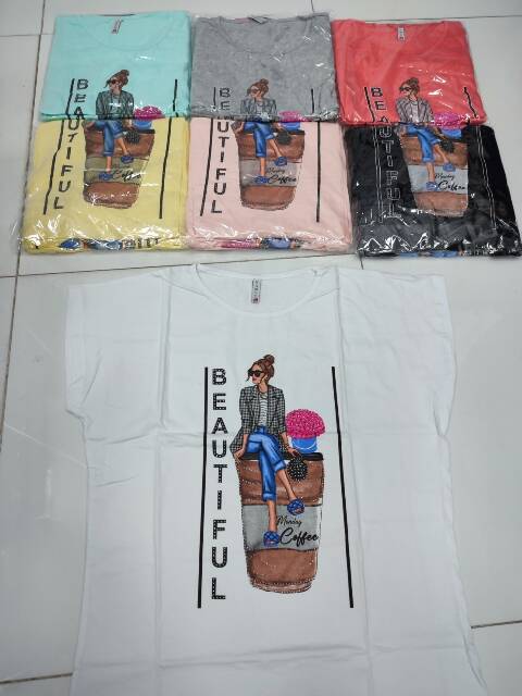 Bluzka damska Tureckie 3659 Mix Kolor 2XL-4XL