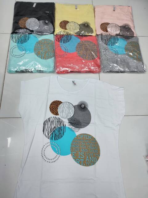 Bluzka damska Tureckie 3663 Mix Kolor 2XL-4XL