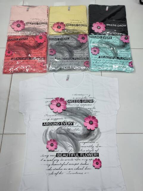 Bluzka damska Tureckie 3664 Mix Kolor 2XL-4XL