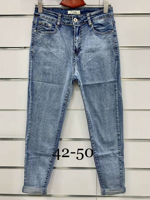 Jeansy damskie 4089 1 kolor 42-50 1