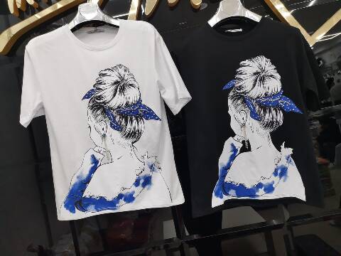 Bluzka damskie 4537 1 Kolor S-L (towar tureckie)