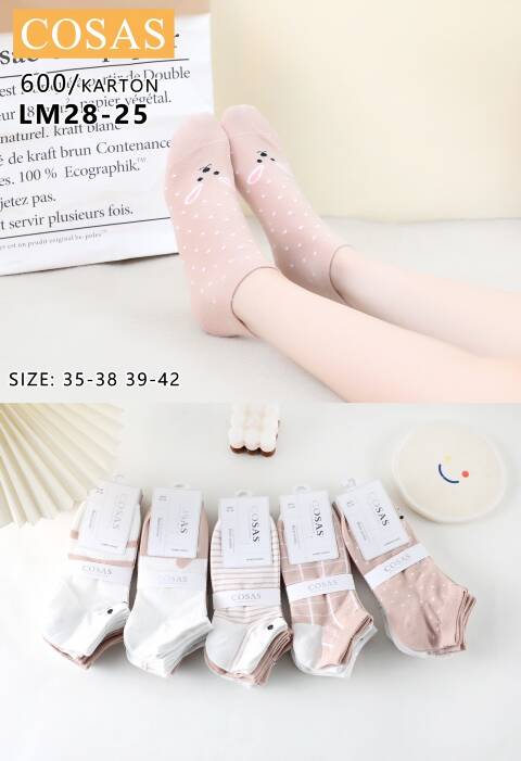 Skarpety damskie LM28-25 Mix Kolor 35-42