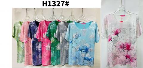 Bluzka damskie H1327 Mix Kolor M-3XL 1