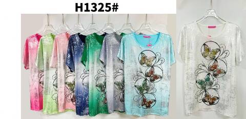 Bluzka damskie H1325 Mix Kolor M-3XL