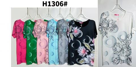 Bluzka damskie H1306 Mix Kolor M-3XL
