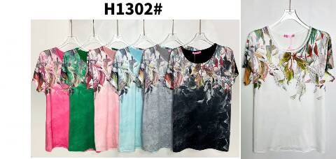 Bluzka damskie H1302 Mix Kolor M-3XL 1