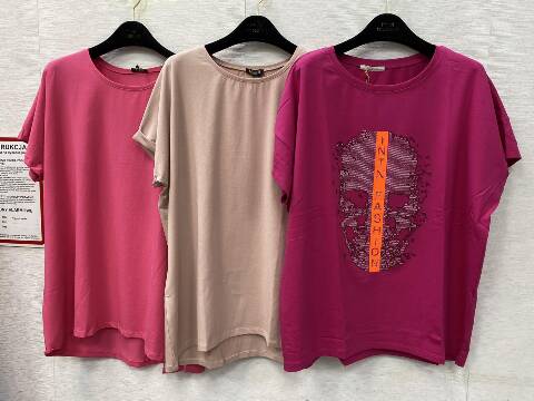 Bluzka damskie 5043 Mix kolor Standard