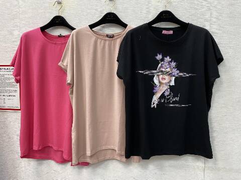 Bluzka damskie 5046 Mix kolor Standard 1